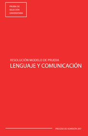 Resolución Modelo PSU Lenguaje y Comunicación
