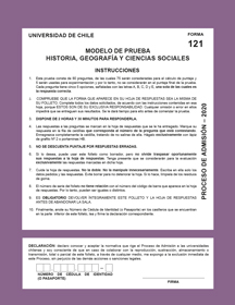 Modelo PSU Historia, Geografía y Cs. Sociales
