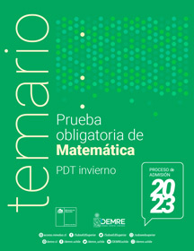 Temario PDT Matemática